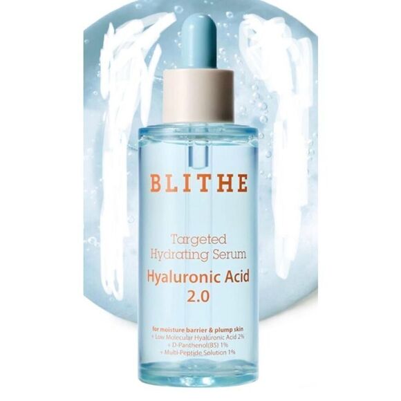 BLITHE Targeted Hydrating Serum, 50ml | with Hyaluronic Acid 2.0, - Picture 2 of 8
